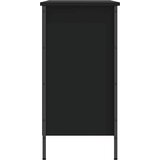 Ormarić za cipele crni 100 x 35 x 70 cm od konstruiranog drva | Eponuda.com