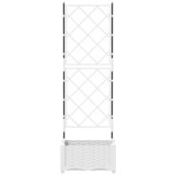  Vrtna saksija Bijeli 40 x 40 x 125,5 cm Plastika | shoptok.hr