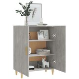 vidaXL Komoda betonsko siva 70x34x90 cm konstruiran les | Shoptok.si