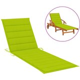 vidaXL jastuk za ležaljku jarko zeleni 200 x 70 x 3 cm od tkanine Cijene