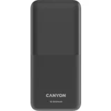 Canyon PB-1010, Power bank 10000mAh Li-pol battery with 2pcs Build-in Cable, Input: TYPE-C: 5V3A/9V2A 18WMicro USB: 5V2A/9V2A 18W Output: TYPE-C: 5V3A/9V2.2A 20WUSB-A: 4.5V5A ,5V4.5A, 5V3A,9V2A ,12V1.5A 22.5WTYPE-C cable: 4.5V5A ,5V4.5A, 5V3A, -
