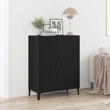  Komoda crni hrast 69,5x34x90 cm Inženirsko drvo | shoptok.hr