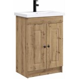 vidaXL Komplet pohištva za kopalnico Artisan hrast 56 x 37,5 x 81 cm, (5000245935) | Shoptok.si