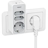 TESSAN Vtični razdelilec 330C (TS-330-C), 1x Schuko + 2x Euro vtičnici, 1x USB-A, 1x USB-C, (5000257213) Cene
