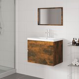  Set kupaonskog namještaja boja hrasta konstruirano drvo | shoptok.hr