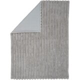 Novel krznena odeja 150/200 cm srebrne barve | Shoptok.si