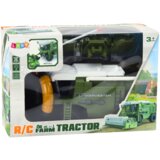Lean_Toys Kmetijski kombajn RC daljinsko voden kmetijski stroj zelene barve | Shoptok.si