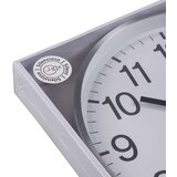  Zidni sat Versa Bijela Metal | shoptok.hr