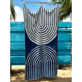 plažni peškir deep blue – 100% pamuk, 100 x 170 cm