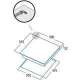  Plinska Ploča Cata 08068405 59 cm | shoptok.hr