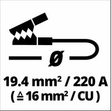 Einhell BT-BO 16/1 A, Kablovi za startovanje 220A - (2030335) | ePonuda.com