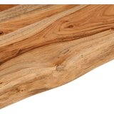vidaXL zidna polica 120x20x2 5 cm pravokutna bagremovo drvo živi rub | shoptok.hr