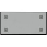  Zidna magnetna ploča crna 40 x 20 cm od kaljenog stakla | shoptok.hr
