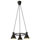 Candellux luster/visilica-more viseća lampa 3X40W E27 crna mat | Eponuda.com
