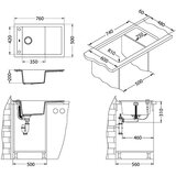 Alveus sudoper FORMIC 30 | shoptok.hr