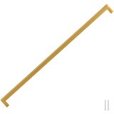  Ručke za ormarić 5 kom zlatne 480 mm od nehrđajućeg čelika | Eponuda.com