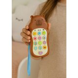  Edukativni telefona za djecu s motivom kapibare - smeđi | Shoptok.si