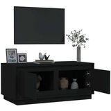  Stolić za kavu crni 102x50x44 cm od konstruiranog drva | shoptok.hr