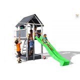 Fungoo Toranj FORTRESS sivo-bijeli - drveno dječje igralište | shoptok.hr