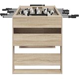  Fudbalski Stol 2 pcs Sonoma hrast 146 5 x 74 x 85 cm | shoptok.hr