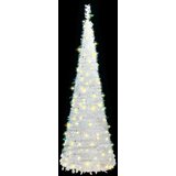 Umjetno božićno drvce 150 LED žarulja bijelo 180 cm | shoptok.hr