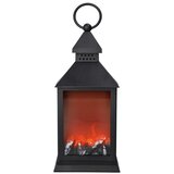 Dakls Črn LED kamin – u