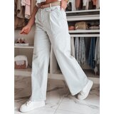 DStreet Spodnie damskie wide leg MOBISKA błękitne | shoptok.hr