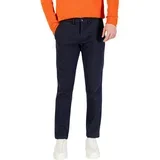 Hlače Chino / Carrot Chino - Pantaloni eleganti 5WPA01 11CO101 Modra