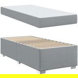  Krevetna konstrukcija Ostalo Svjetlosiva 90 x 200 cm tkanina | shoptok.hr