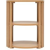 5five Noćni stočić GARDE 40x40 cm bež | Eponuda.com