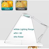 YOUKOYI LED povečevalna namizna svetilka 5x s kovinsko roko | Shoptok.si