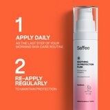 Saffee SensiDerm Soothing UV Protection Fluid zaštitni fluid za suho i osjetljivo lice SPF 50 50 ml | shoptok.hr