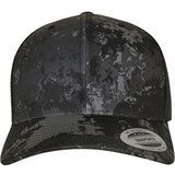 Flexfit YP Classics® Veil Camo™ Retro Trucker Cap Poseidon Black | Shoptok.si