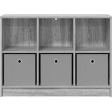  Kreveta s ladicama Siva Sonoma 88,5 x 27,5 x 63,5 cm | shoptok.hr