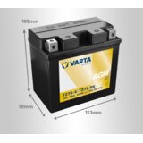 Varta akumulator powersports agm TTZ7S-BS, 12V, 5Ah, d+ | Eponuda.com