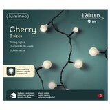Lumineo Spoljašnje Led novogodišnje lampice Cherry 9m 120 toplo belih 494646 | ePonuda.com