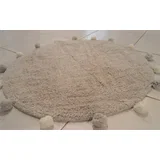 Prostirka Pom pom R70 siva