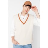 Trendyol Sweater Vest - Orange - Oversize