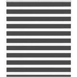 vidaXL Zavjesa zebra crna 130x150 cm širina tkanine 125,9 cm poliester Cijene