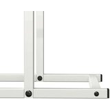  stojalo za drva belo 50x25x60 cm hladno valjano jeklo | Shoptok.si