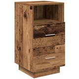 vidaXL Nočna omarica z 2 predaloma Old Wood 36x36x68 cm | Shoptok.si
