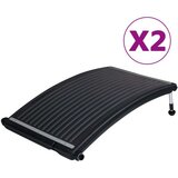  Zakrivljeni solarni paneli za grijanje bazena 2 kom 110 x 65 cm | shoptok.hr