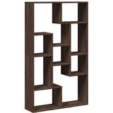 Maison Chic Knjižna omara - Knjižni regal rjavi hrast 72x20x120 cm inženirski les, (21724821) | Shoptok.si