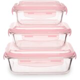Premier Housewares Staklene posude za namirnice u setu 3 kom Freska – Cijene