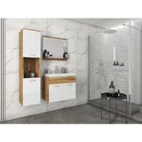 P & B kopalnica montreal, barva hrasta, bela, 4-Delno | Shoptok.si