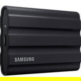 Samsung T7 Shield Ext SSD 2000 GB USB-C black 1050/1000 MB/s 3 yrs, included USB Type C-to-C and Type... | Eponuda.ba