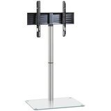 MID.YOU STOJALO ZA TV prozorno, barve aluminija | Shoptok.si
