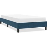  Okvir kreveta bez madraca tamnoplavi 100x220 cm baršun | shoptok.hr