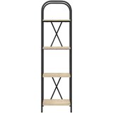 vidaXL Knjižna polica sonoma hrast 40 x 30 x 146 cm Konstruiran les | Shoptok.si