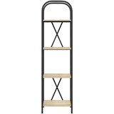 vidaXL Polica sonoma hrast 40 x 30 x 146 cm Konstruirano drvo | shoptok.hr